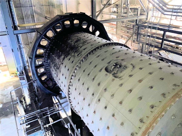 Used Svedala 15' W X 29' L Ball Mill With 3750 Hp Motor)